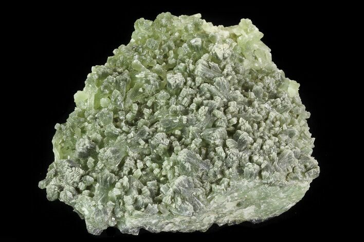 Green Prehnite Crystal Cluster - Morocco #80697